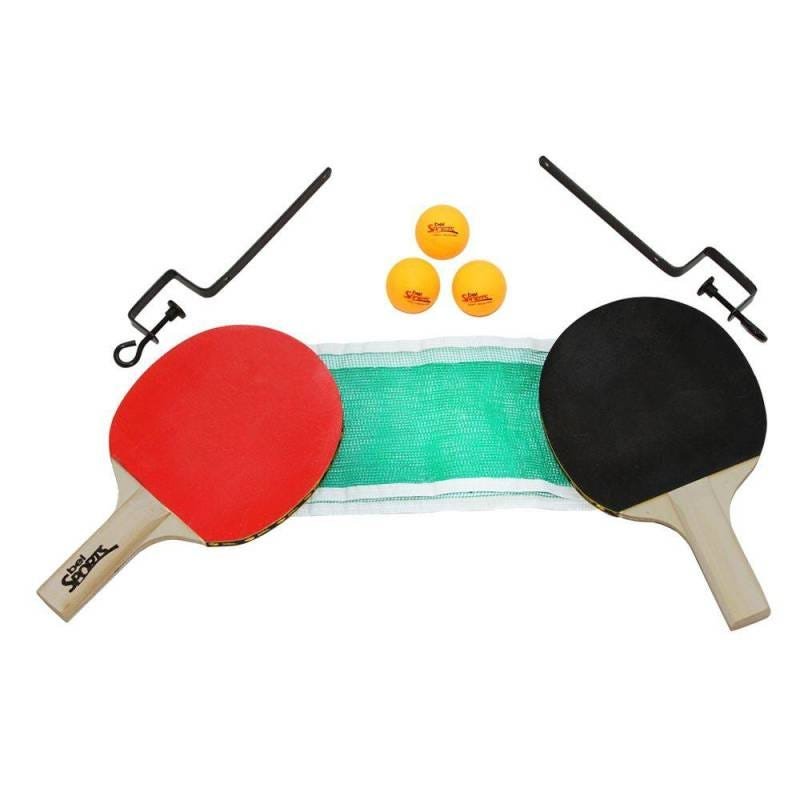 Kit Tenis de Mesa 2 Raquetes 3 Bolas e Rede Bel Sports - 4