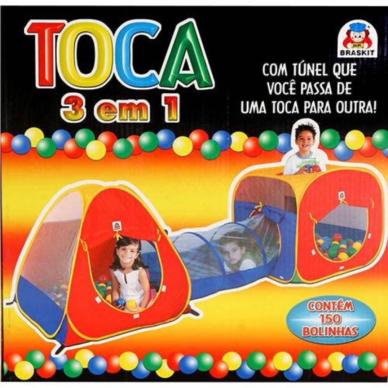 Toca 3 em 1 com Bolinhas - Braskit - 10