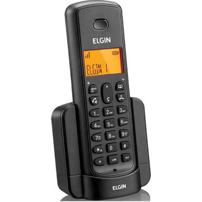 Telefone sem Fio Ramal para Expansao Linha 8001 Pt Elgin - 1