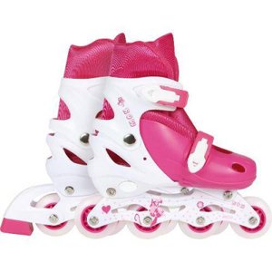 Patins Roller Infantil Rosa - M (35-38) - Mor Row