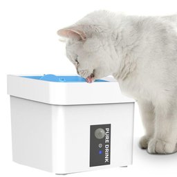 Bebedouro Fonte Agua Automatico Sensor 1,5 Litros Pet Gato Cachorro Caes Filtro Limpeza Purifica - 4