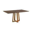 Ver imagem 3 de Mesa de Jantar Julia 6 Lugares Retangular 160cm Amadeirado Ideal Decor