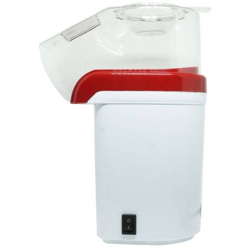 Pipoqueira Elétrica Sem Óleo 110V Derrete Manteiga Pipop Vermelha Branca Amvox APC 3406 - 6