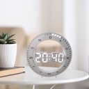 Ver imagem 3 de Relogio Digital de Parede Led Redondo Eletronico Contagem de Segundos