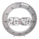 Ver imagem 1 de Relogio Digital de Parede Led Redondo Eletronico Contagem de Segundos