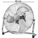 Ver imagem 1 de Ventilador Turbo Tufão 50cm 150W Fh 45 127V Fort Home