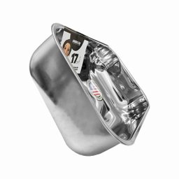 Cuba Aço Inox American Steel N 2 56x34x17 com Válvula - 4