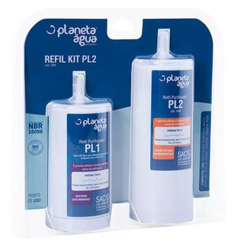 Filtro Refil Pl1 e Pl2 para Purificadores Latina - P635 e P655 - 1