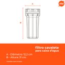 Ver imagem 3 de Filtro Caixa D'água - Hidro Filter Poe 9.3/4" - Eco