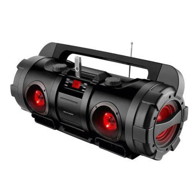 Caixa de Som Boombox Multiuso Bluetooth USB 80W Rms Sp218 Multilaser - 1