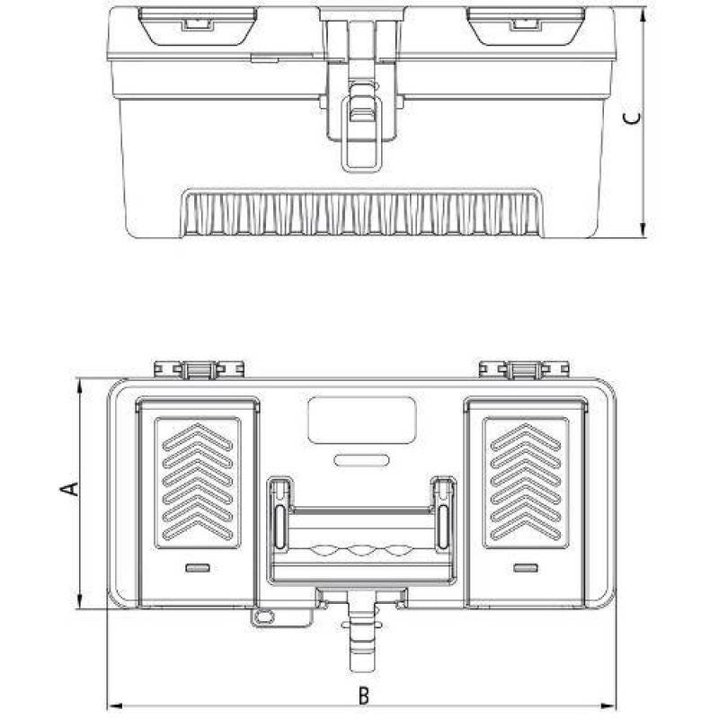 Caixa Plastica Injetada 13 Tramontina 43803013 - 4