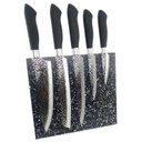 Ver imagem 1 de Conjunto de facas Inox 5 peças com Suporte Imantado