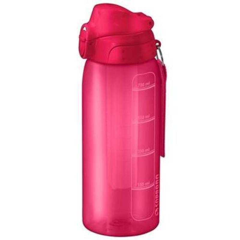 Squeeze 750ml com Tubo de Gelo Rosa