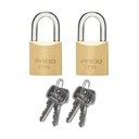 Ver imagem 1 de Kit 2 Cadeados Pado com Chaves Iguais 25mm