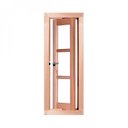 Ver imagem 1 de Vitrô Pivotante Quadriculado 120CMX30CMX12CM VE961 Esel Marrom