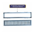 Ver imagem 3 de Ralo Grelha Linear com Caixilho em Aço Galvanizado 10x50cm