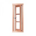 Ver imagem 1 de Vitrô Pivotante Quadriculado 100cmx40cmx12cm Ve961 Esel