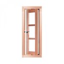Ver imagem 1 de Vitrô Pivotante Quadriculado 120CMX40CMX12CM VE961 Esel Marrom