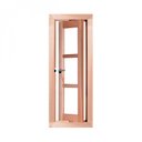 Ver imagem 1 de Vitrô Pivotante Quadriculado 120CMX40CMX12CM VE961 Esel Marrom