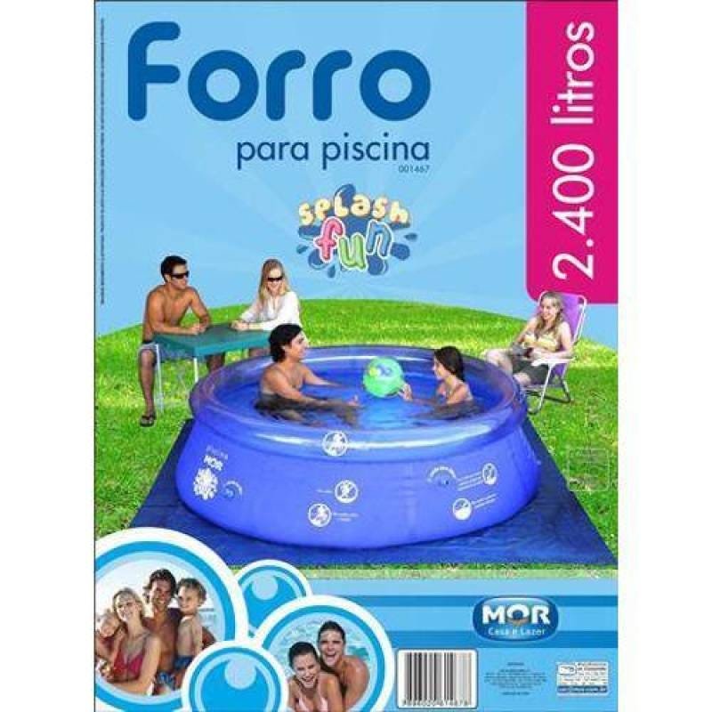 Forro para Piscina 2400 L Splash Fun MOR - 2,50m Piso