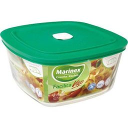 Pote em vidro Facilita 2L com Tampa Plástica - Marinex - 1