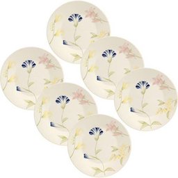 Conjunto 6 Pratos Sobremesa 19CM - Mail Order - May Oxford - 1 Conjunto 6 Pratos Sobremesa 19CM - Mail Order - May Oxford - 1