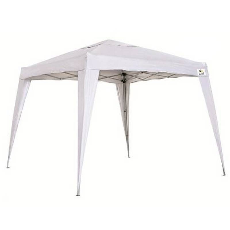 Tenda Gazebo Articulada 2,4x2,4m Dobravel em Aço Branco - Belfix