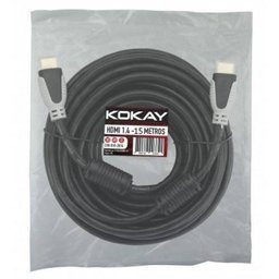 Cabo HDMI 15 Metros 1.4 4K 3D Kokay 15 Pinos - 2