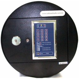 Cofre para Automóveis 14 R Preto Diâmetro 30cm - Safewell - 2