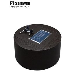 Cofre para Automóveis 14 R Preto Diâmetro 30cm - Safewell - 1