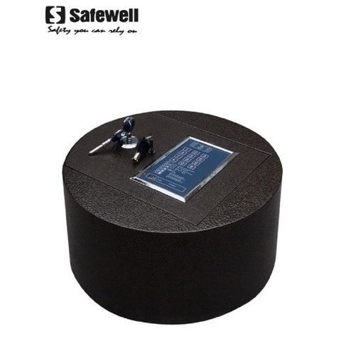 Cofre para Automóveis 14 R Preto Diâmetro 30cm - Safewell