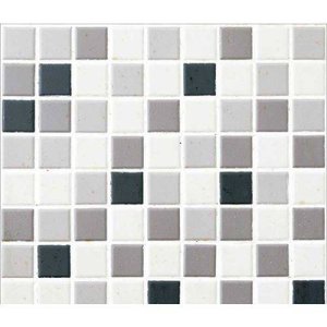 Papel de Parede Auto Adesivo Lavável Pastilha Cinza