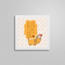 Ver imagem 2 de Quadro Quadrado All We Need Is Dog 20x20cm:Madeira branca