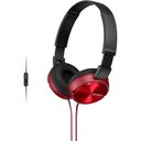 Ver imagem 1 de Headphone Sony Mdr-Zx310Ap/Rqce7 - Vermelho