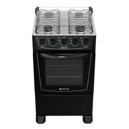 Fogão 4 Bocas Atlas Coliseum Forno Autolimpante Preto Bivolt - 2