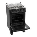 Ver imagem 3 de Fogão 4 Bocas Atlas Coliseum Forno Autolimpante Preto Bivolt