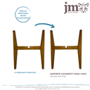 Ver imagem 5 de Suporte Cachepot P/ Vasos de Plantas Alto Luxo Médio