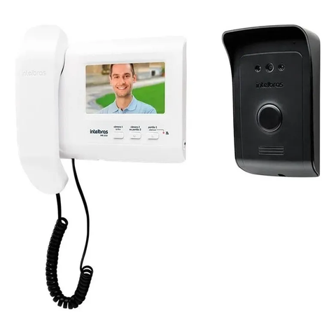 VIDEO PORTEIRO COMPLETO IVR1010 INTELBRAS
