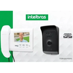 VIDEO PORTEIRO COMPLETO IVR1010 INTELBRAS - 7