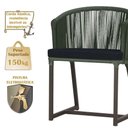 Ver imagem 4 de Mesa com 6 Cadeiras de Jantar Noronha E12 Trama Original Verde