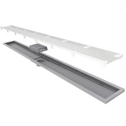 Ralo Linear Royal com Tampa Oculta 80cm - 1