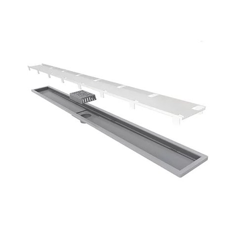 Ralo Linear Royal com Tampa Oculta 80cm