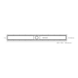 Ralo Linear Royal com Tampa Oculta 100cm - 4