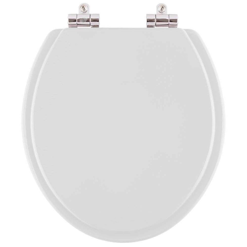 Assento Sanitario Poliester com Amortecedor Azalea Cinza Prata para Vaso Celite - 1
