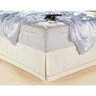 Saia Box Classic Percal 180 Fios para Cama Box Casal King Palha - 1