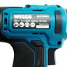 Parafusadeira Furadeira Impacto sem Fio WESCO WS2390K2 1/2" 13mm com 2 Baterias 18v 2.0Ah Carregador - 3
