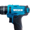 Parafusadeira Furadeira Impacto sem Fio WESCO WS2390K2 1/2" 13mm com 2 Baterias 18v 2.0Ah Carregador - 5