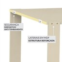 Ver mais imagens de Guarda-Roupa Closet Modulado Siena 264cm 4 Gavetas 2 Cabideiros e 12 Prateleiras Yescasa Bege/Off White
