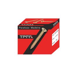 Parafuso Chipboard Philips para Madeira 4,5x35mm 1000 Unidades - 1