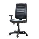 Ver imagem 1 de CADEIRA PRESIDENTE CONDOR OFFICE ESCRITORIO C/BRAÇO CORSA E BASE GIRATORIA C/BALANÇO PRETA VFLEX KIT